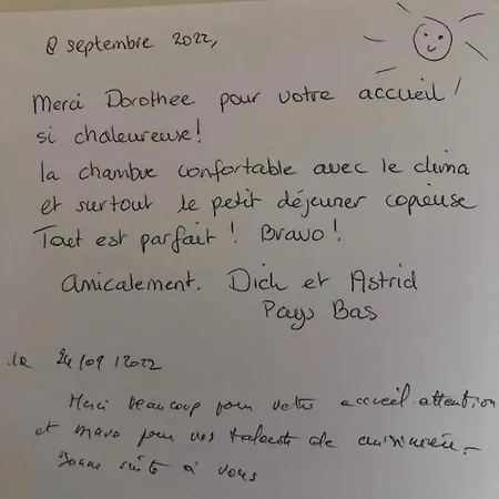 Bed & Breakfast D'hotes Au Bougainvillier
